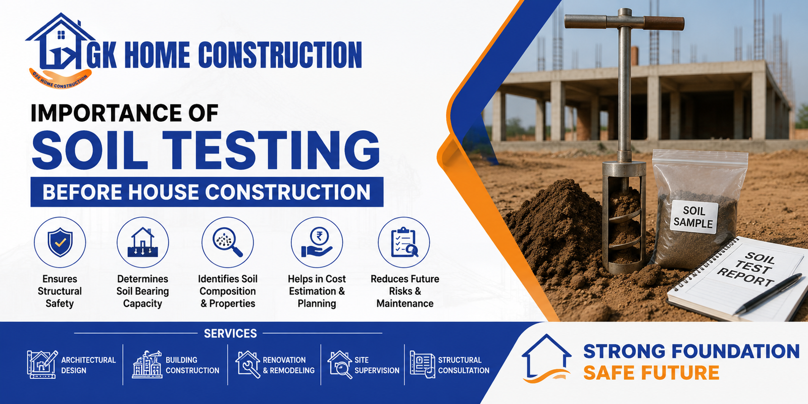 Benefits of Soil Testing Before Starting Construction | GK Home ...
